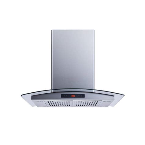 winflo stainless steel range hood